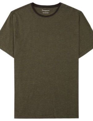 KnowledgeCotton Apparel Gestreiftes T-Shirt