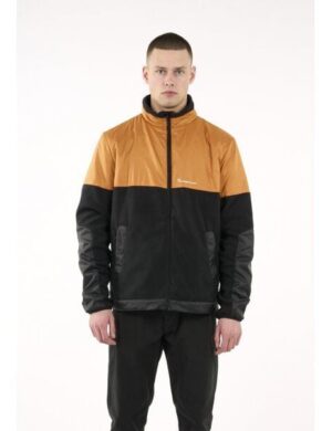 KnowledgeCotton Apparel Fleecejacke POLAR OVERSIZE mit recyceltem Material