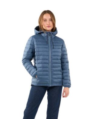 KnowledgeCotton Apparel Damen Thermo-Jacke recyceltes Post-Consumer-Polyester