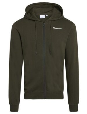 KnowledgeCotton Apparel CEDAR Hood Zip Sweatjacke GOTS/Vegan