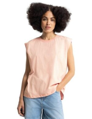 Kings Of Indigo T-Shirt ARICIA Peachy Keen Washed