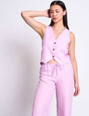 JAN N JUNE Weste HVIDE