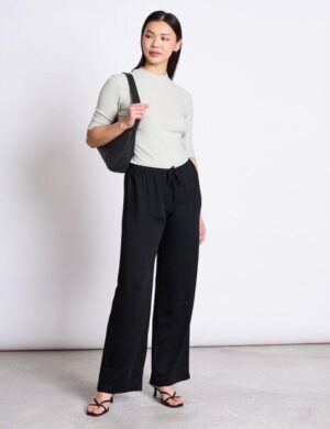 JAN N JUNE Weite Mid Rise Hose STRATH