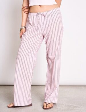 JAN N JUNE Weite Mid Rise Baumwollhose CETOS GOTS