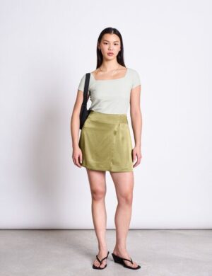 JAN N JUNE T-Shirt ARIMA gerippt aus Lyocell (Tencel®)