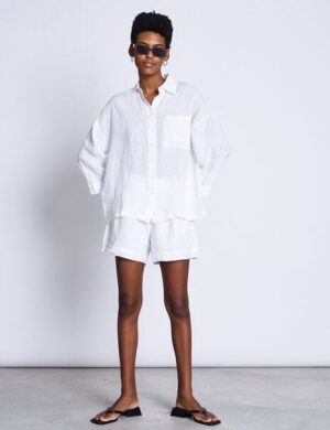 JAN N JUNE Leinenbluse MONS