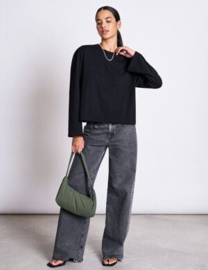 JAN N JUNE Boxy Langarmshirt ANKIRA