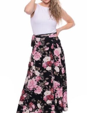 Ingoria SOFIA Maxi Wickelrock mit Muster