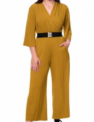 Ingoria MARIKA Jersey-Jumpsuit im Wickel-Look