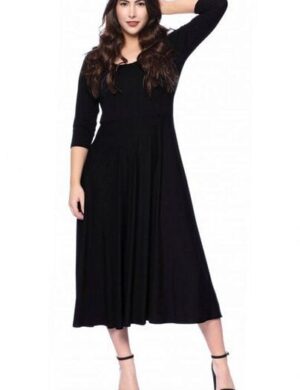 Ingoria AMANDA zeitloses Wendekleid in Midi Länge