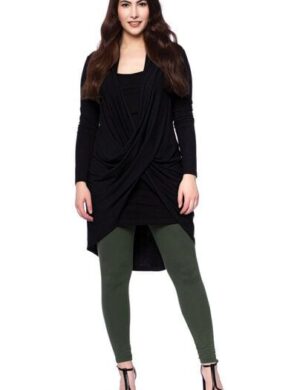 Ingoria ADALIA Jersey Tunika in figurschmeichelnder Wickel-Optik