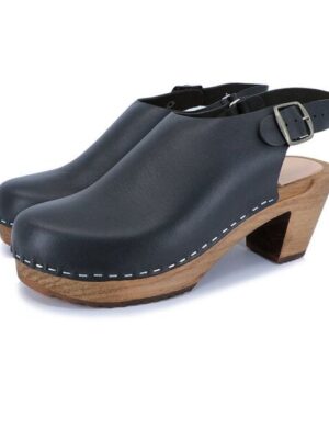 IDÉ – schwedische Holz Clogs von me&myClogs – high mid heel