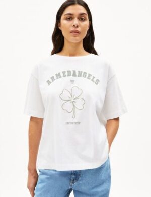 hessnatur T-Shirt Oversize aus Leinen mit reiner Bio-Baumwolle