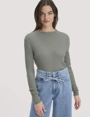 hessnatur Strick Pullover Fitted aus TENCEL Lyocell mit Bio-Baumwolle