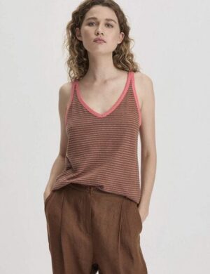 hessnatur Streifen Jersey Top Regular aus Leinen und reiner Bio-Baumwolle