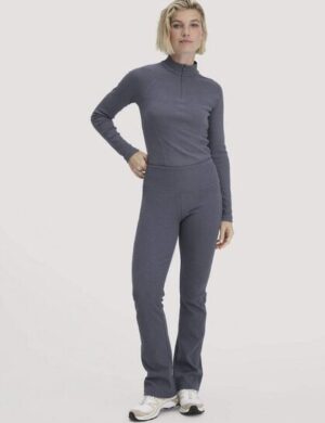 hessnatur Rib Leggings High Waist BETTER RECYCLING aus Bio-Baumwolle