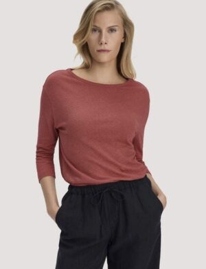 hessnatur Longsleeve Relaxed aus Leinen mit reiner Bio-Baumwolle