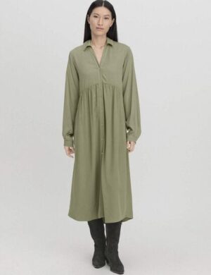 hessnatur Kleid Midi Relaxed aus LENZING ECOVERO