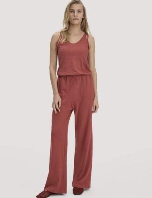 hessnatur Jersey Jumpsuit Relaxed aus Leinen und reiner Bio-Baumwolle