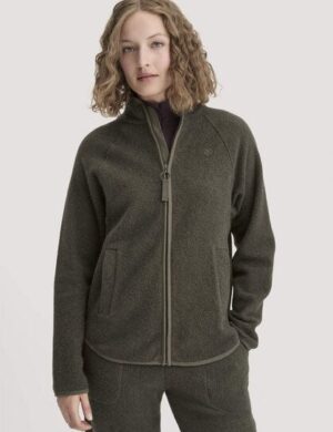 hessnatur Fleece Jacke Relaxed ACTIVE LIGHT aus Bio-Baumwolle