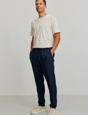 Herren Hose aus Leinen und LENZING ECOVERO Viskose Mix – TANGELO – recolution