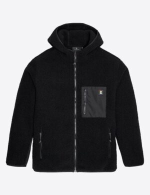 Herren Fleecejacke aus recyceltem Polyester – SEDUM – recolution