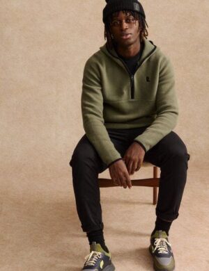 Herren Fleece Hoodie aus Bio-Baumwolle – CAIMITO – recolution