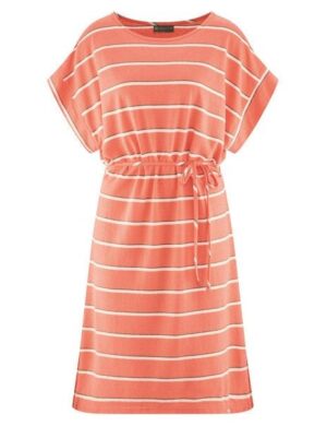 HempAge Streifen Kleid Hanf/Biobaumwolle