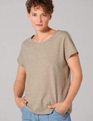 HempAge sommerliches Ringel-T-Shirt aus 55% Hanf, 45% Biobaumwolle