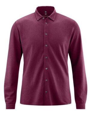 HempAge Slubjersey Hemd Hanf/Bio-Baumwolle