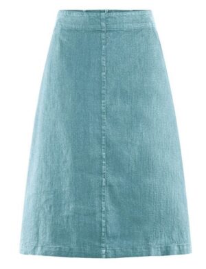 HempAge Luftiger Midirock Hanf/Biobaumwolle