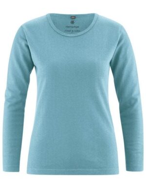 HempAge Langarmshirt Basic Hanf/Biobaumwolle