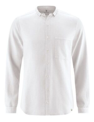 HempAge Langarmhemd Hanf/Biobaumwolle