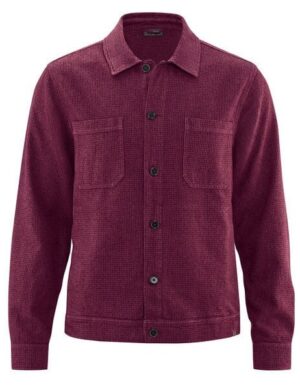 HempAge Jacke Herren Pepita Hanf/Biobaumwolle