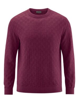 HempAge Herren Strick-Pullover Hanf/Biobaumwolle