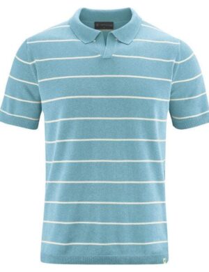 HempAge Herren Strick-Polo Hanf/Biobaumwolle