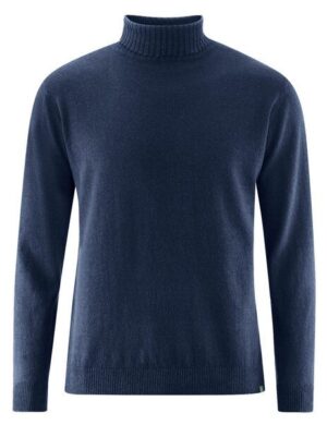 HempAge Herren Rollkragenpullover Hanf Bio Baumwolle