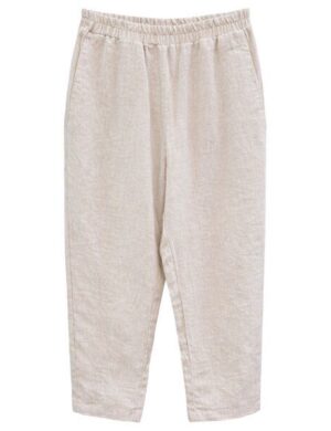 Mazine Hose Straight Leg Linen