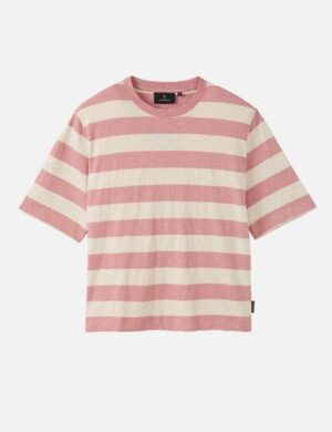 Damen T-Shirt aus Bio-Baumwolle – AZOLLA STRIPES – recolution