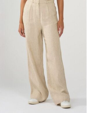 KnowledgeCotton Apparel Leinenhose – POSEY – aus Bio Leinen