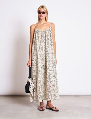 JAN N JUNE Maxikleid TOVA mit Spaghettiträgern
