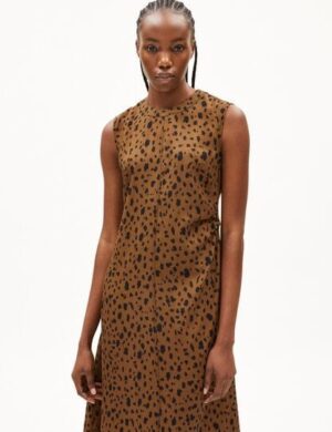 ARMEDANGELS EMALANAA LEOPAA Damen Webkleid aus TENCEL Lyocell