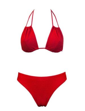 Anekdot Geranium Bikini Set Low Versatile Top + Skyline Slim Slip
