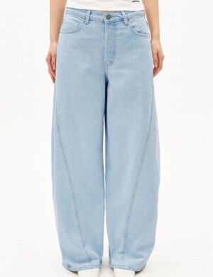 ARMEDANGELS AALTHEA BARREL Damen Barrel Leg Mid Waist aus recycelter Baumwolle