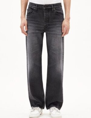 ARMEDANGELS AARY Herren Straight Jeans recycelte Baumwolle Comfort Stretch