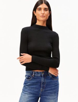 ARMEDANGELS ALAANIA Damen Pullover Slim Fit aus Bio-Baumwolle
