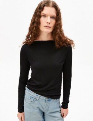 ARMEDANGELS BOAT NECK Damen Longsleeve aus TENCEL Lyocell Mix