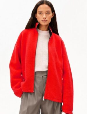 ARMEDANGELS COTTON FLEECE Damen Jacke aus Bio-Baumwolle