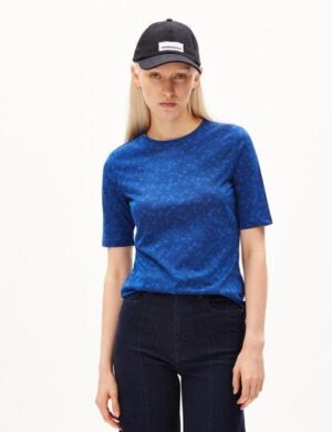 ARMEDANGELS DONAAJI MILLES FLEURS – Damen T-Shirt Slim Fit aus Bio-Baumwolle