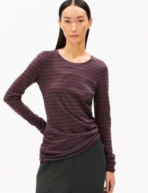 ARMEDANGELS EINIAARA STRIPES Damen Longsleeve aus Bio-Baumwolle